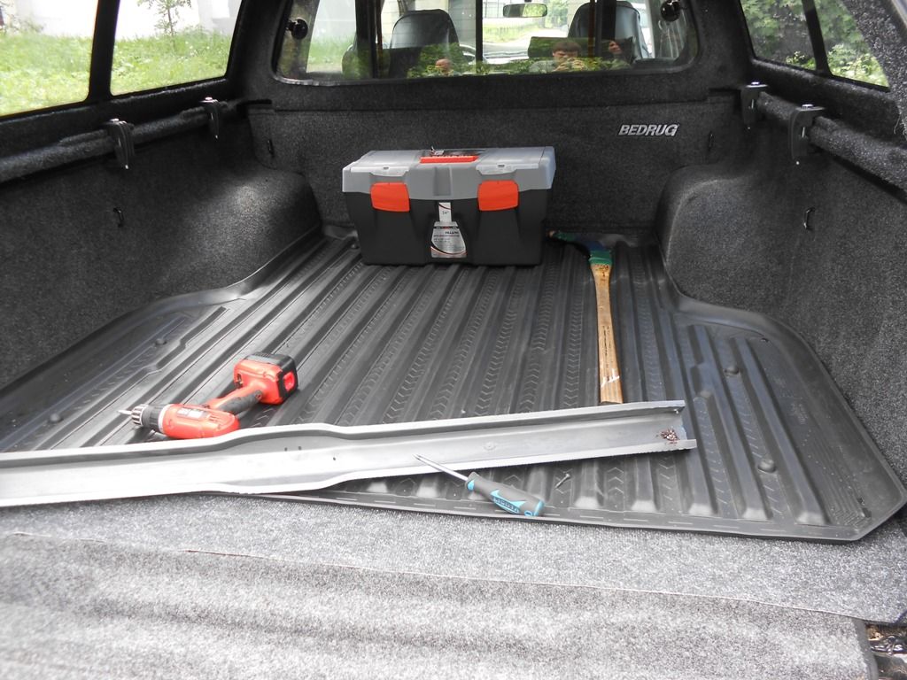 Коврик багажника Triton - Mitsubishi L200 2006-2015 - Коврики салона и багажника