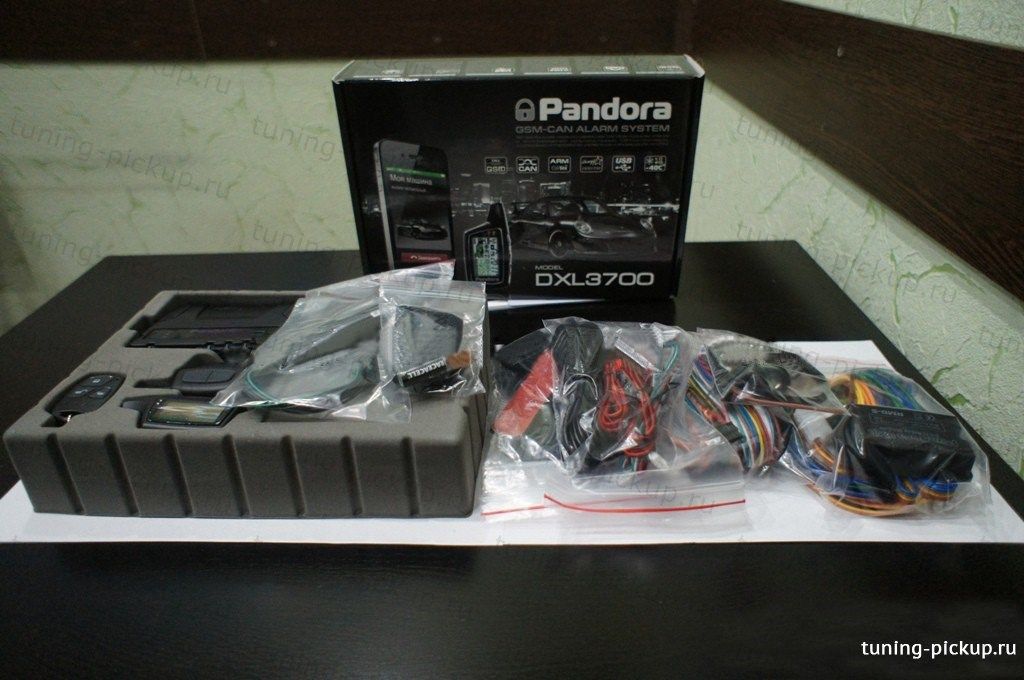 Сигнализация Pandora DXL 3700 CAN+GSM (с турботаймером и запуском) - Nissan Navara - Средства защиты от угона - 