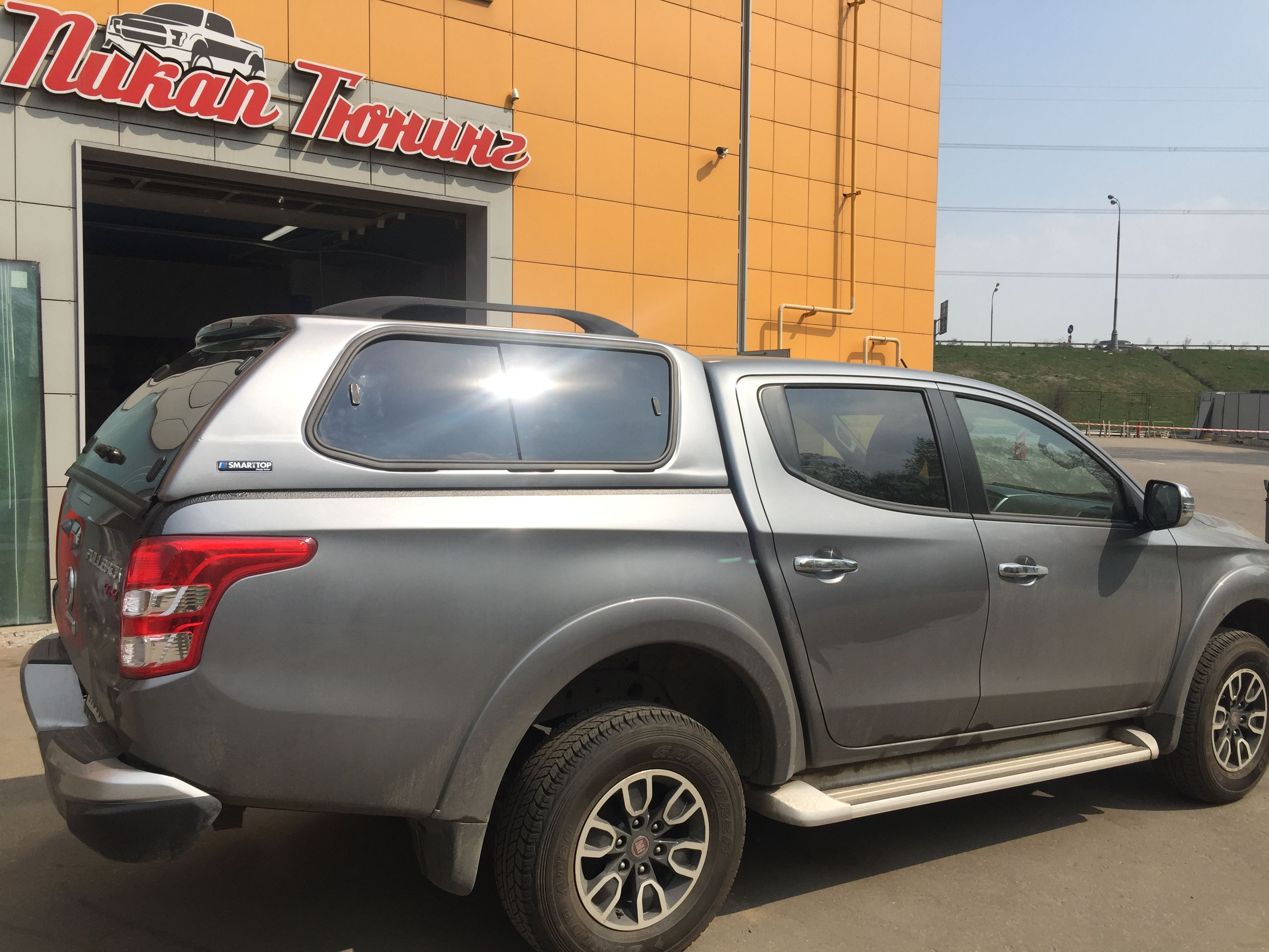 Mitsubishi / L200 2015-2024 / Кунги / Кунг SM4 (раздвижные боковые окна)