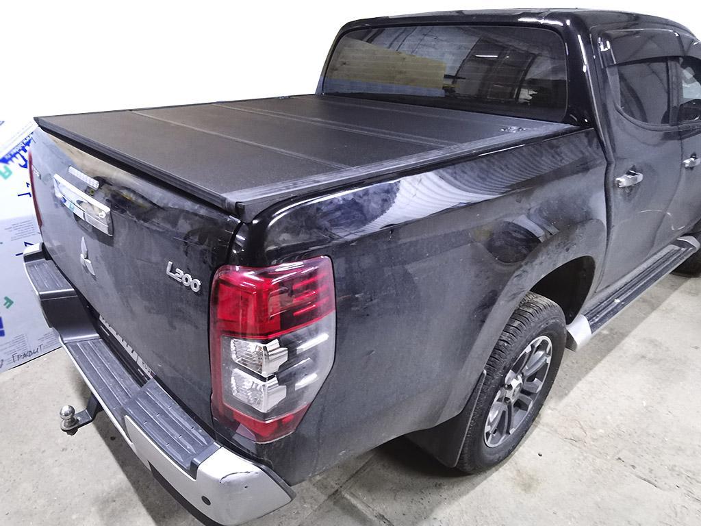 Mitsubishi / L200 2015-2024 / Крышки кузова / 4х секционная алюминиевая крышка