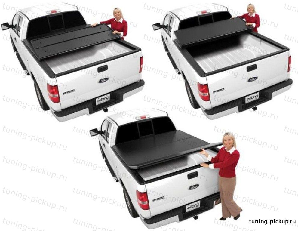 Крышка кузова LONG Extang Solid Fold (США) - Mitsubishi L200 2006-2015 - Крышки кузова