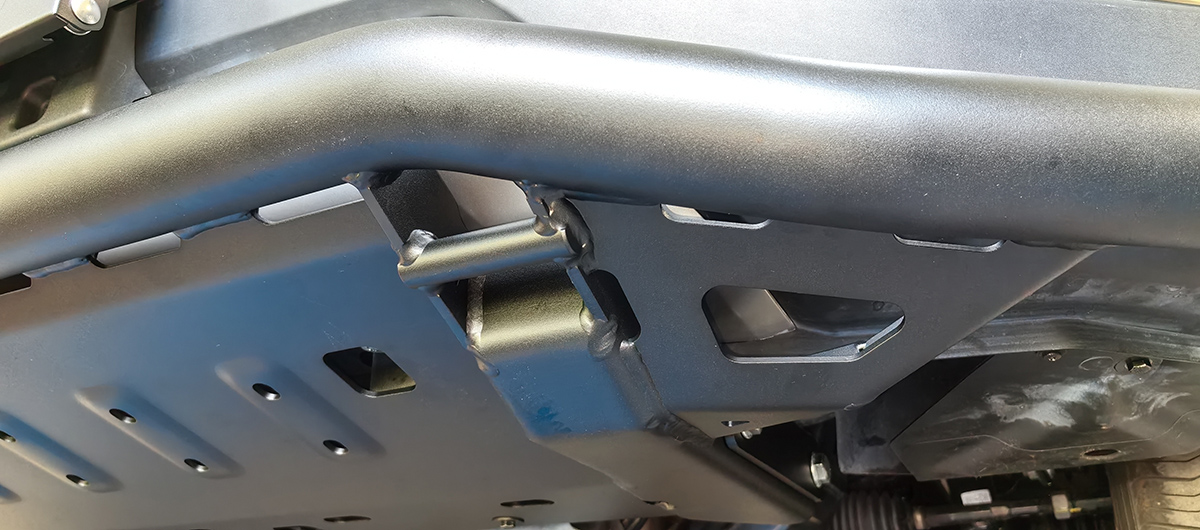 Changan Hunter / Бампер передний / Бампер РИФ силовой передний/защита штатного бампера Changan Hunter Plus c защитой радиатора (устанавливается только с площадкой RIFF70-30000)