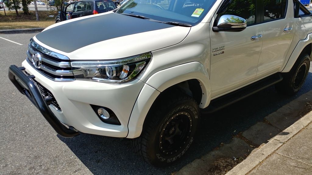 Toyota Hilux / Расширители колесных арок / Расширители колесных арок (с фальш-болтами)