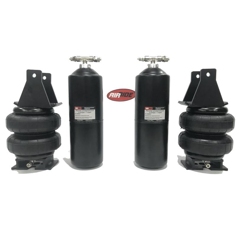 Mitsubishi / L200 2015-2024 / Пневмоподвеска L200 / Пневмоподвеска на Mitsubishi L200, задняя ось с системой комфорт