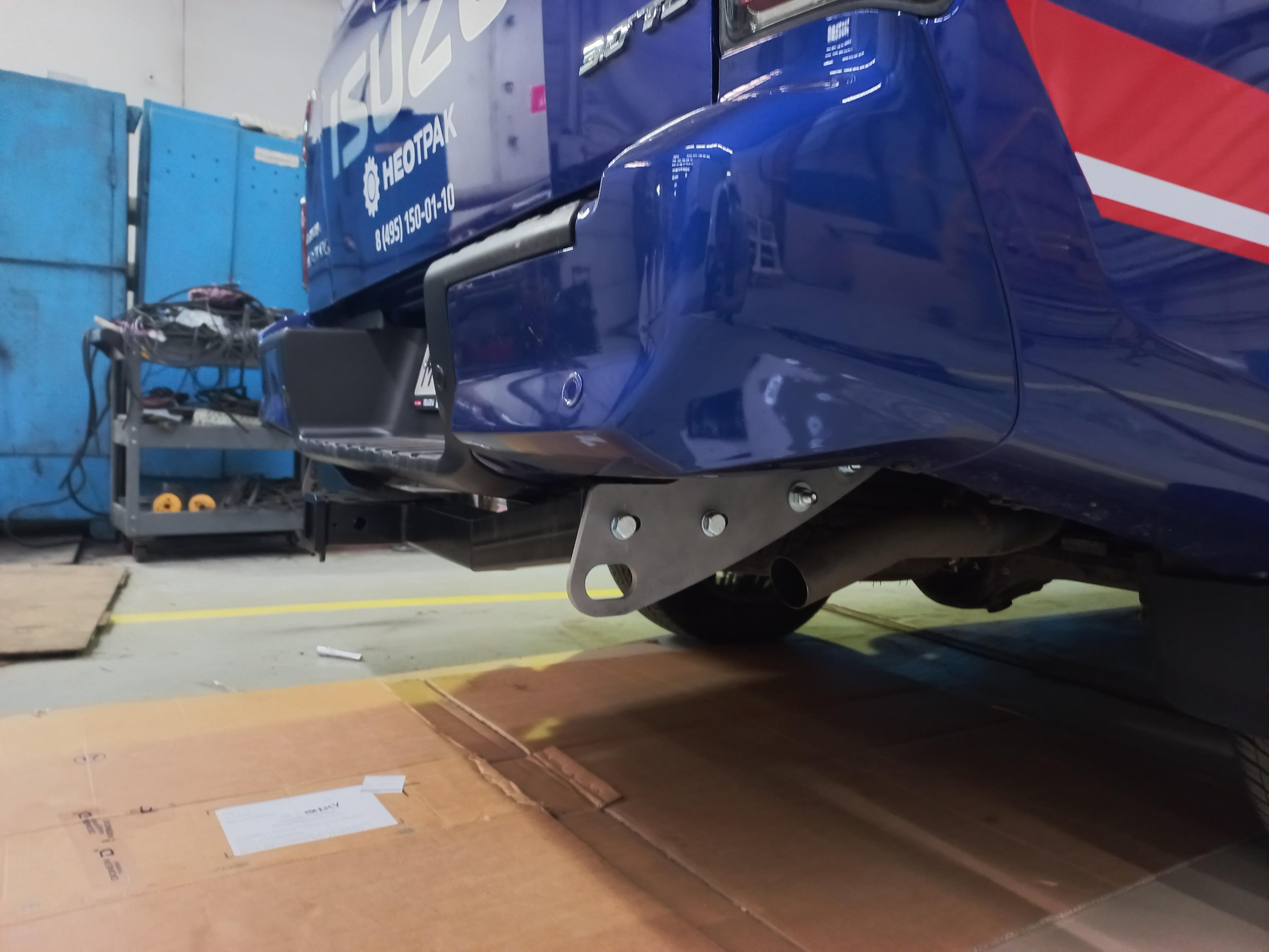 Isuzu D Max / Фаркопы / Фаркоп Бизон D-max 3