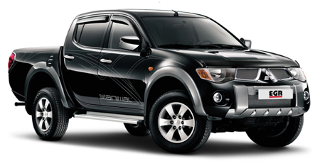 EGR дефлекторы боковых окон - Mitsubishi L200 2006-2015 - Дефлекторы