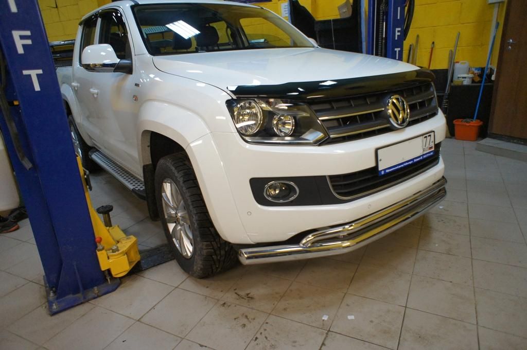 Защита переднего бампера ST017 ARROW - Volkswagen Amarok - Защита переднего бампера
