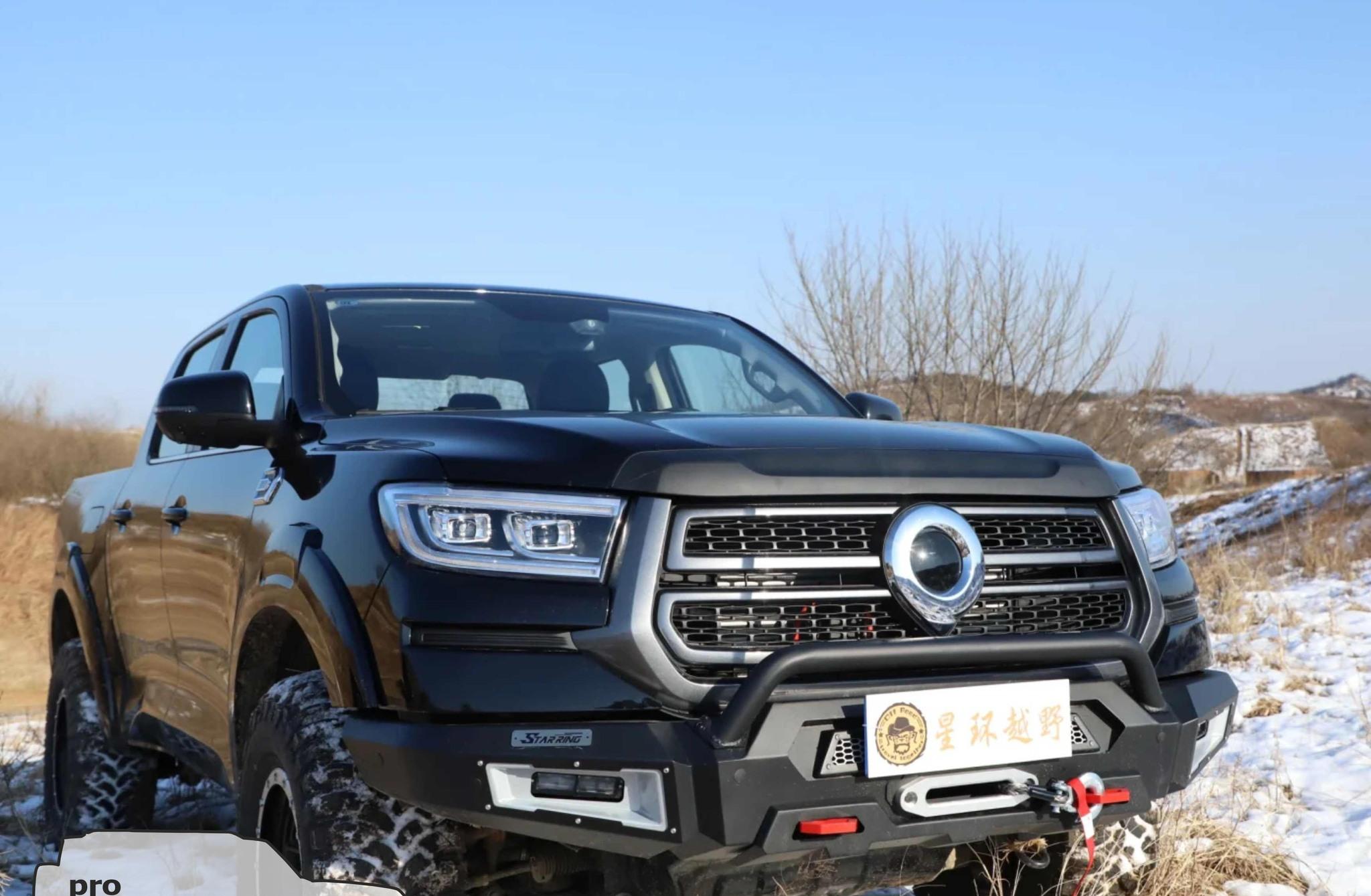 Great Wall / Poer / Бампер передний / GWM POER Передний бампер силовой (Рестайлинг)