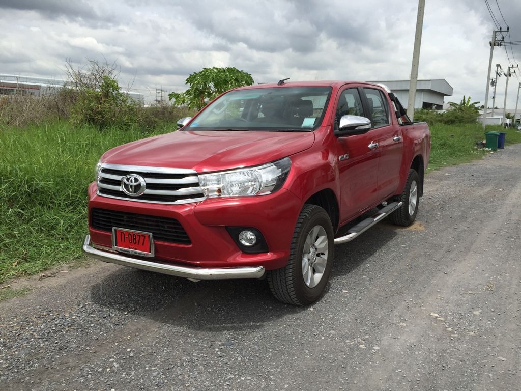 Toyota Hilux / Защита переднего бампера / Защита переднего бампера OE-Style, Ø76мм.