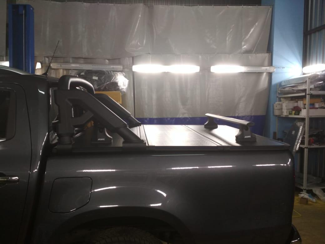 Toyota Hilux / Крышки кузова / Крышка алюминиевая трехсекционная Китай