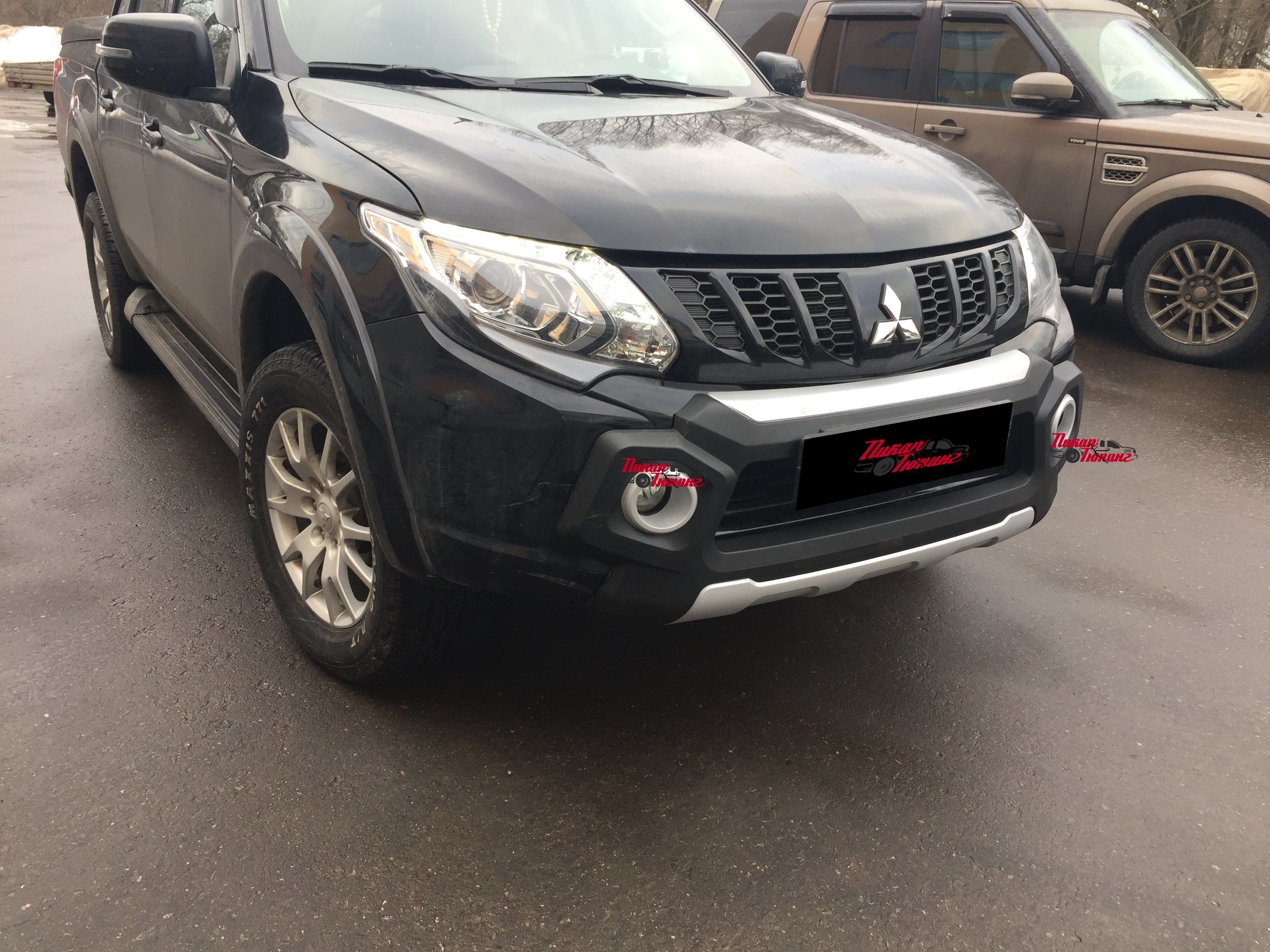 Mitsubishi / L200 2015-2024 / Защита переднего бампера / Защита переднего бампера