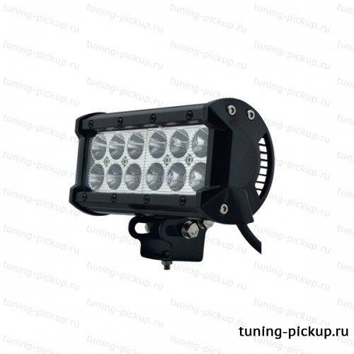 Toyota Hilux / Дополнительная светодиодная оптика / Универсальная 2-х рядная LED фара FL-2030-36