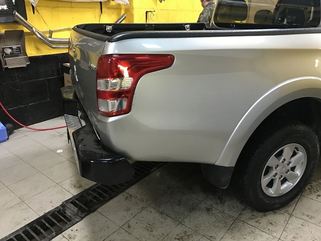 Бампер задний усиленный - Mitsubishi L200 2015-2024 - Бампер задний - 