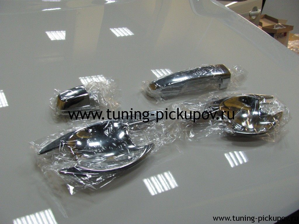 Хромированные накладки  - Mitsubishi L200 2006-2015 - Хромированные накладки 