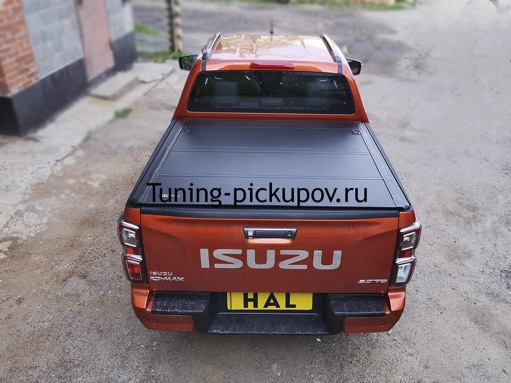 Крышка полностью складная секционная STANDART для пикапа Isuzu D-Max 3 gen. - Isuzu D Max - Крышки - 