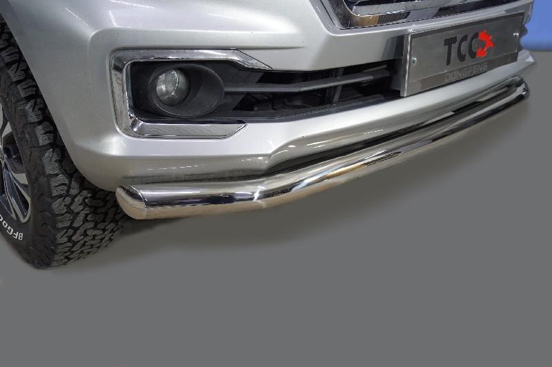 Dongfeng / Защиты переднего бампера / Защита передняя нижняя 76,1 мм DongFeng DF6