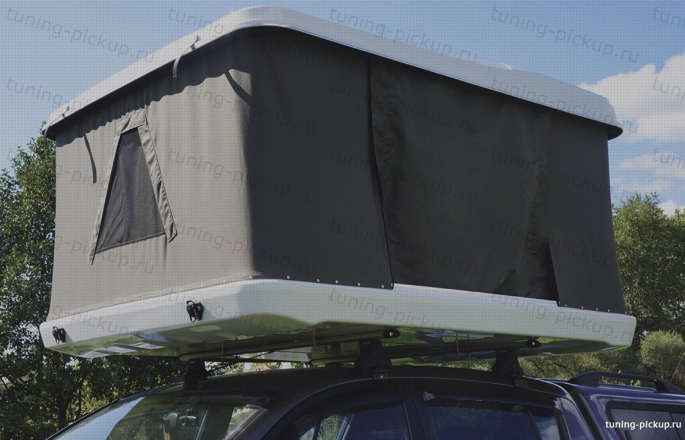 Автопалатка модель 2 (2 входа, 2 окна) - Ford Ranger - Палатки - 