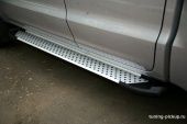 Пороги декоративные  для пикапа - Volkswagen Amarok - Пороги