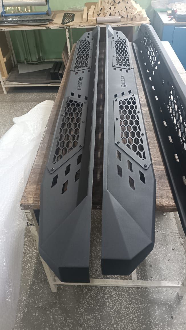 Great Wall / Poer / Пороги / Пороги усиленные, крашенная нержавейка