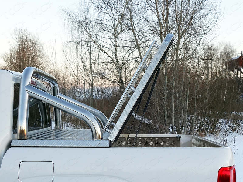 Защитная дуга в кузов 76,1 мм. - Volkswagen Amarok - Защитные дуги - 