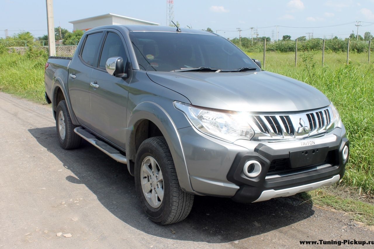 Защита переднего бампера  - Fiat FullBack - Защита переднего бампера