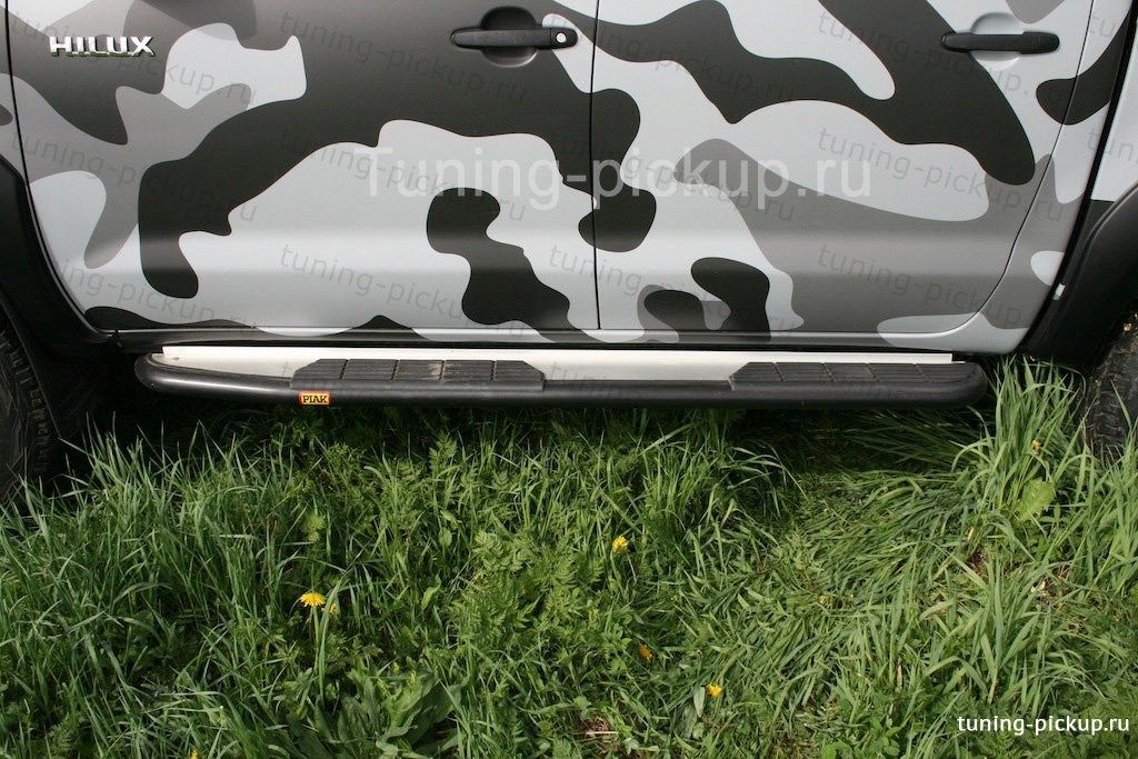 Усиленныe пороги Piak - Toyota Hilux 2011-2015 - Пороги