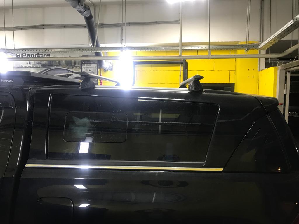 Toyota Hilux / Багажник экспедиционный / Багажник алюминиевый (платформа с креплением) 1235×1430