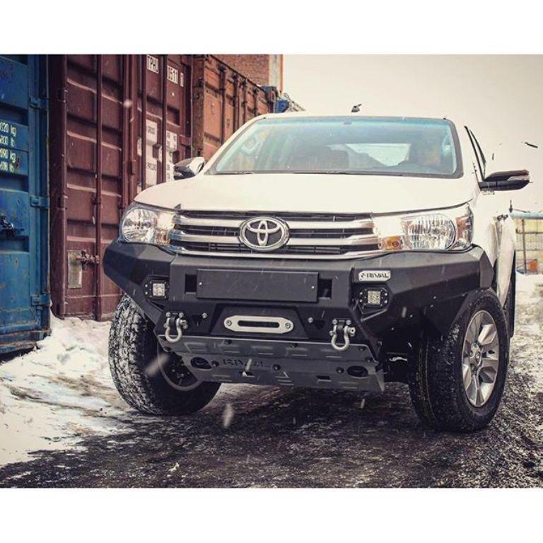 Toyota Hilux / Бампер передний / Бампер передний алюминиевый, кроме Exclusive