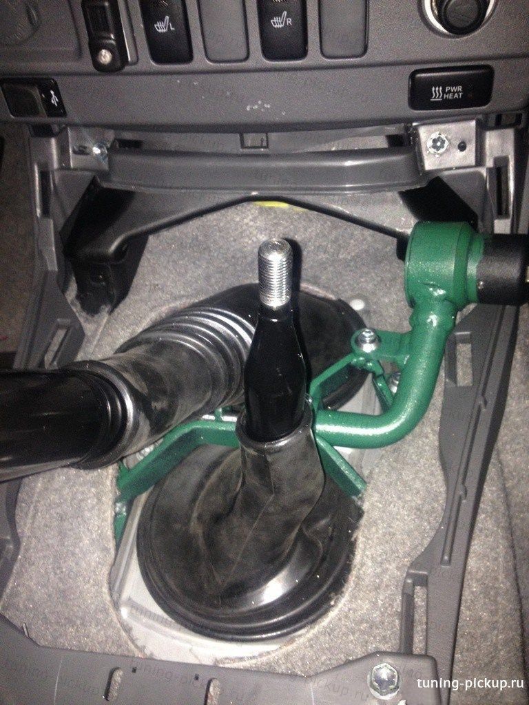 Toyota Hilux / Средства защиты от угона / МПУ на КПП/АКПП