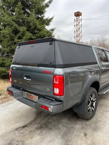 JAC / T8 / Кунги / Кунг (алюминий Premium Black) 3 мм для JAC T8 ТСС Россия