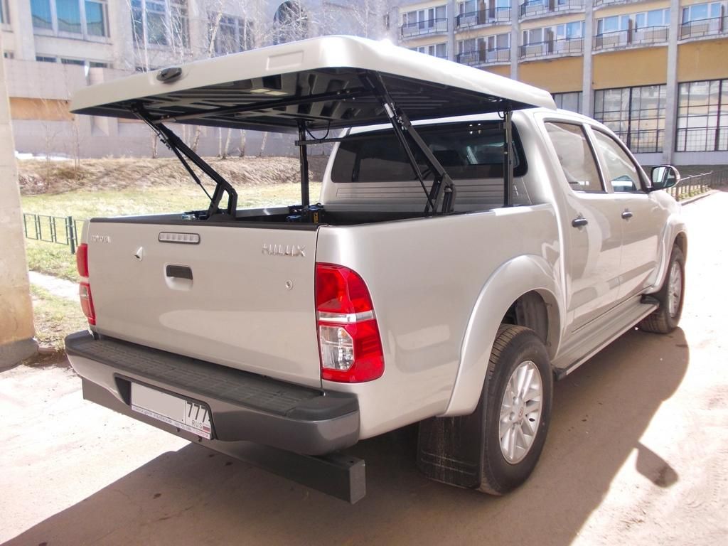 Крышка кузова из ABS пластика с электроприводом - Toyota Hilux 2011-2015 - Крышки кузова - 