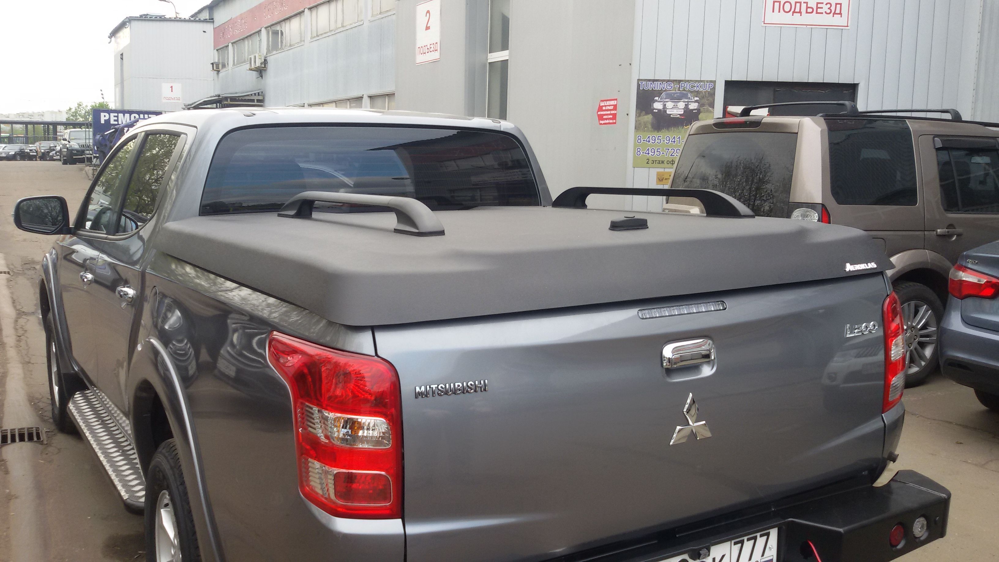 Mitsubishi / L200 2015-2024 / Крышки кузова / Крышка из АБС пластика (с электроприводом)