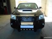 Защита переднего бампера QT002  PASIFIC - Toyota Hilux 2011-2015 - Защита переднего бампера