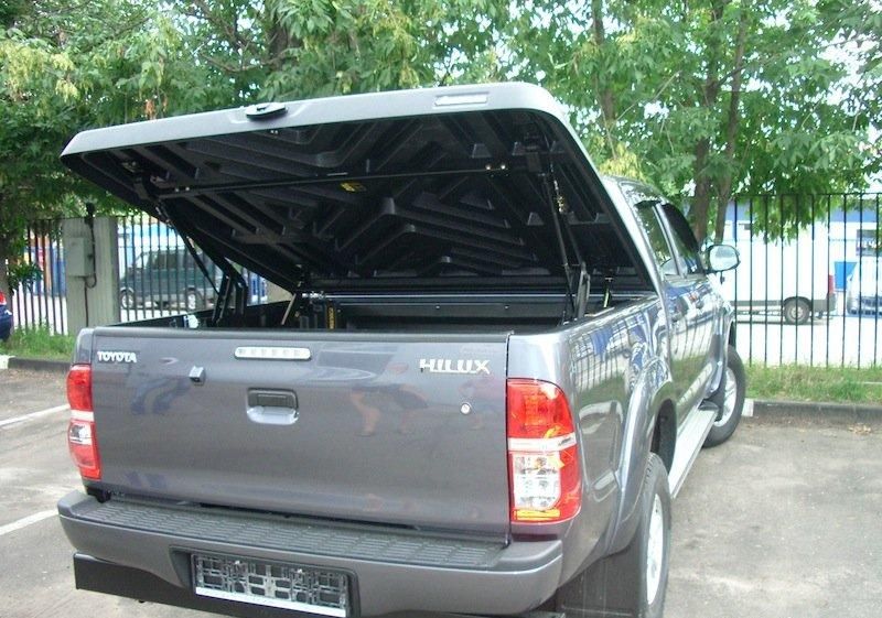 Крышка кузова из ABS пластика механическая - Toyota Hilux 2011-2015 - Крышки кузова - 