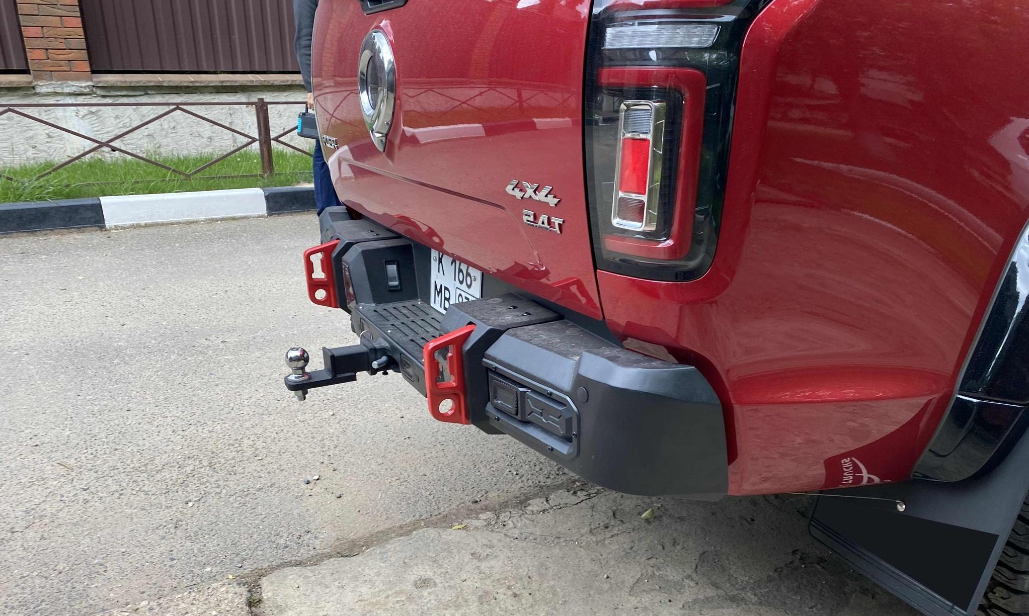 Great Wall / Poer / Бампер задний / Задний бампер силовой