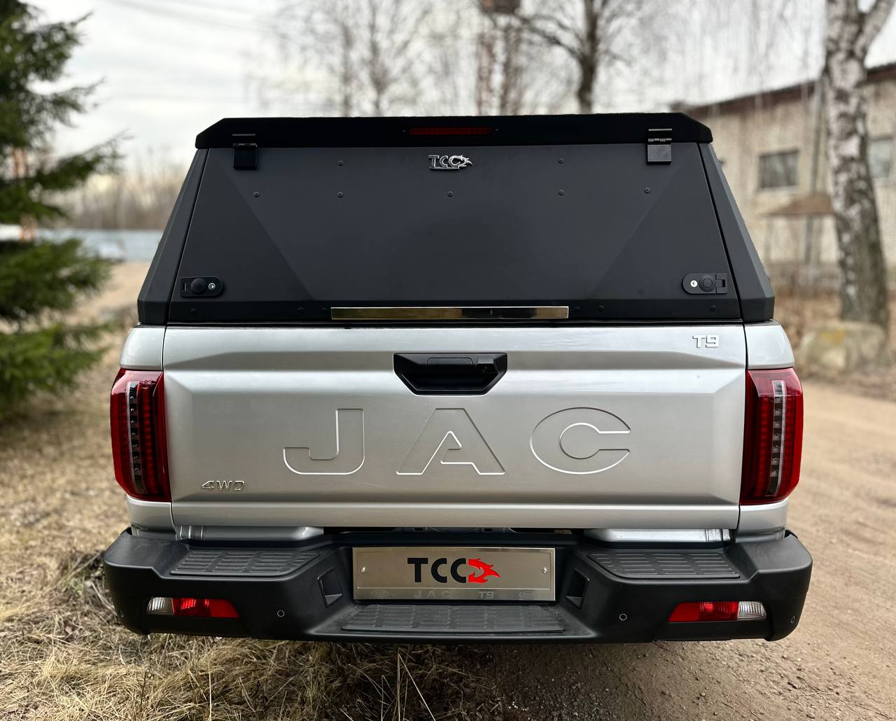 Кунг (алюминий Premium Black) 2мм для JAC T9 - JAC T6/T8/T9 - Кунги - 