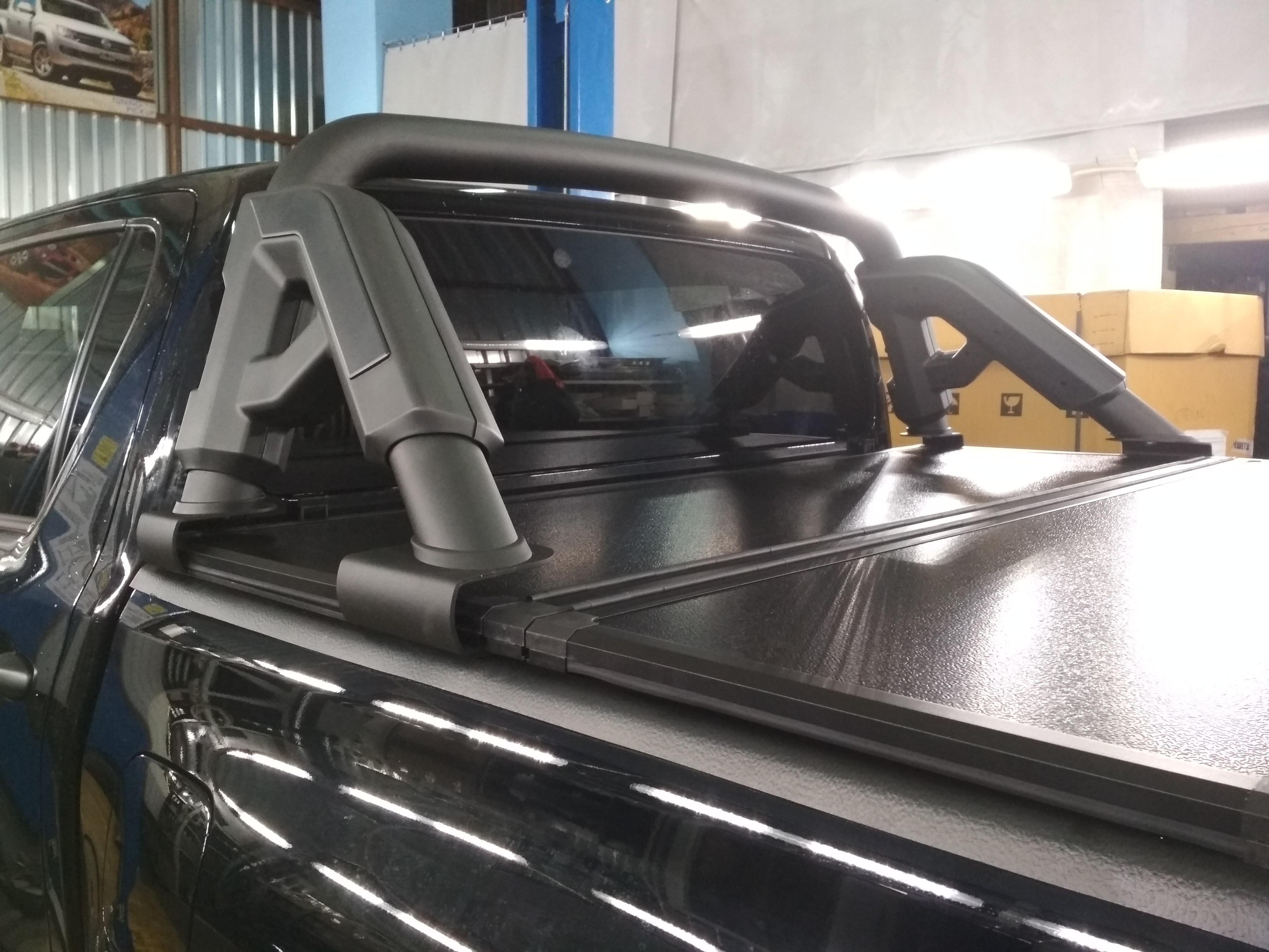 Toyota Hilux / Крышки кузова / Крышка алюминиевая трехсекционная Китай