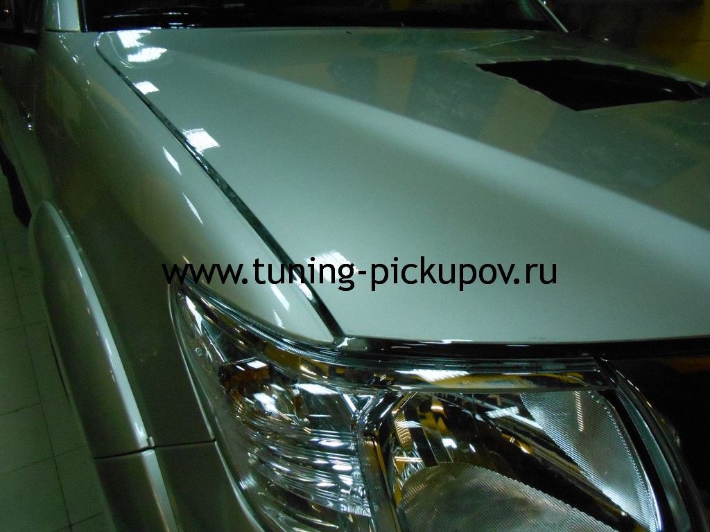 Mitsubishi / L200 2015-2024 / Оклейка пленкой, тонировка / Оклейка бортов грузового отсека