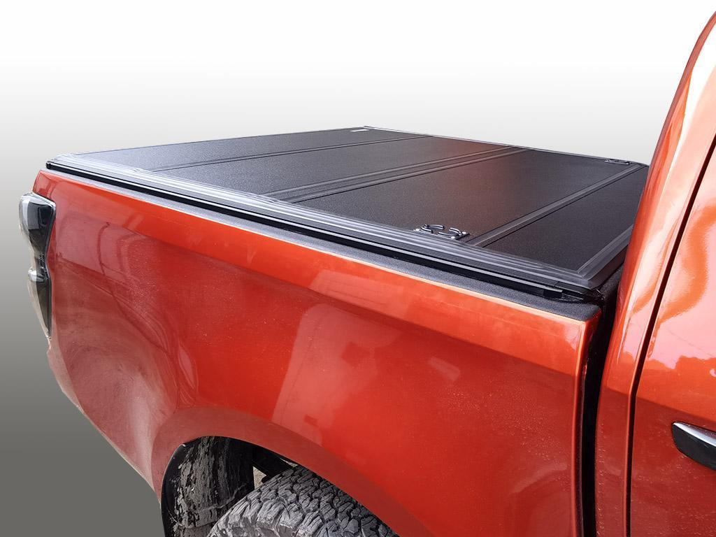 Isuzu D Max / Крышки / Крышка полностью складная секционная PRO для пикапа Isuzu D-Max 3 gen.