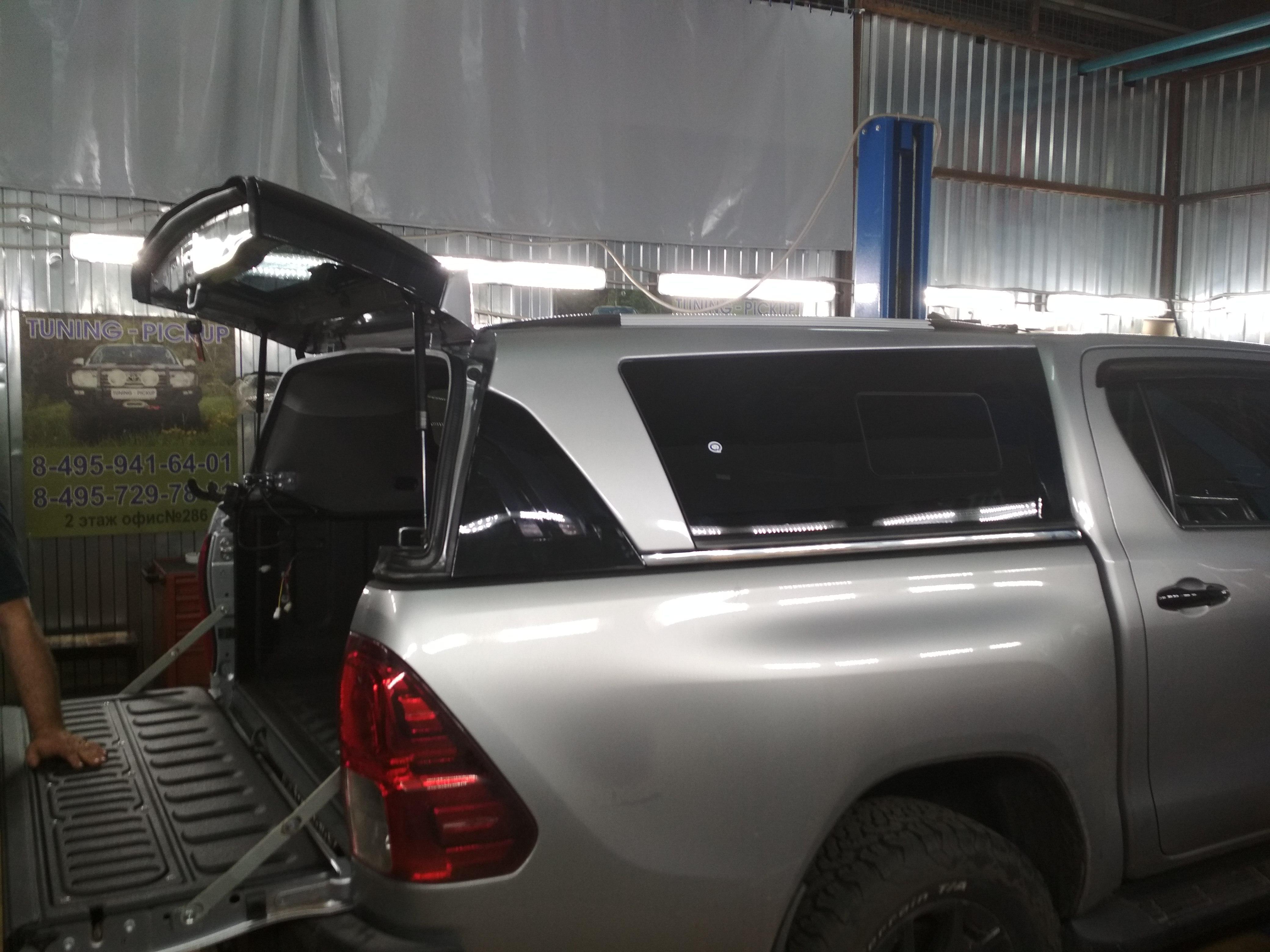 Toyota Hilux / Кунги / Кунг TL-1 (раздвижные окна) Sammitr Тайланд