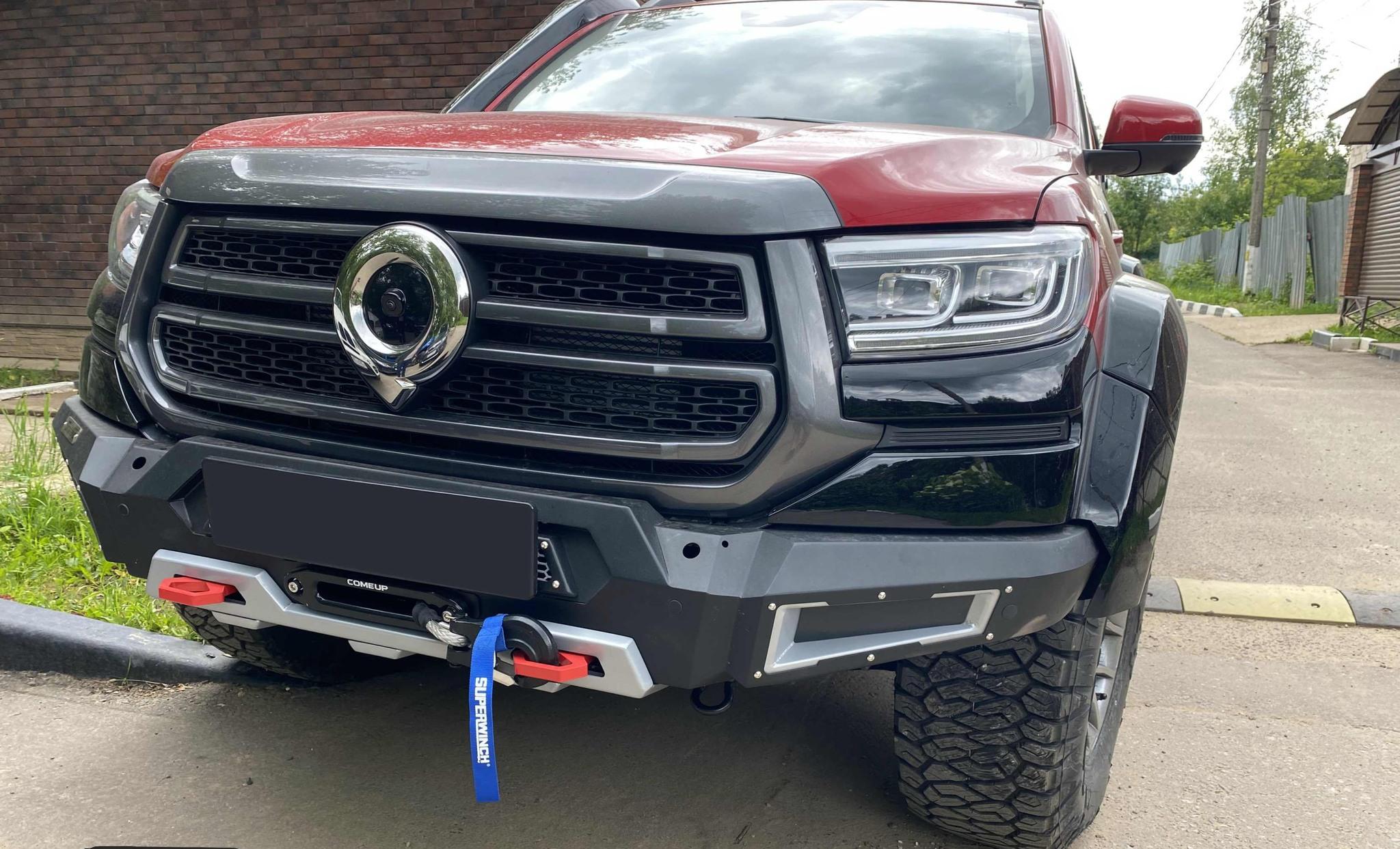 Great Wall / Poer / Бампер передний / GWM POER Передний бампер силовой (Рестайлинг)