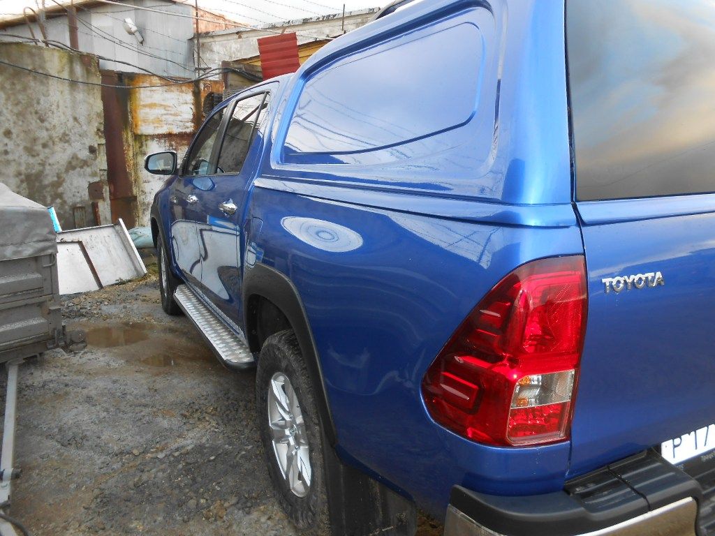 Кунг S PLUS V2 коммерческий (без окон) - Toyota Hilux 2015-2024 - Кунги
