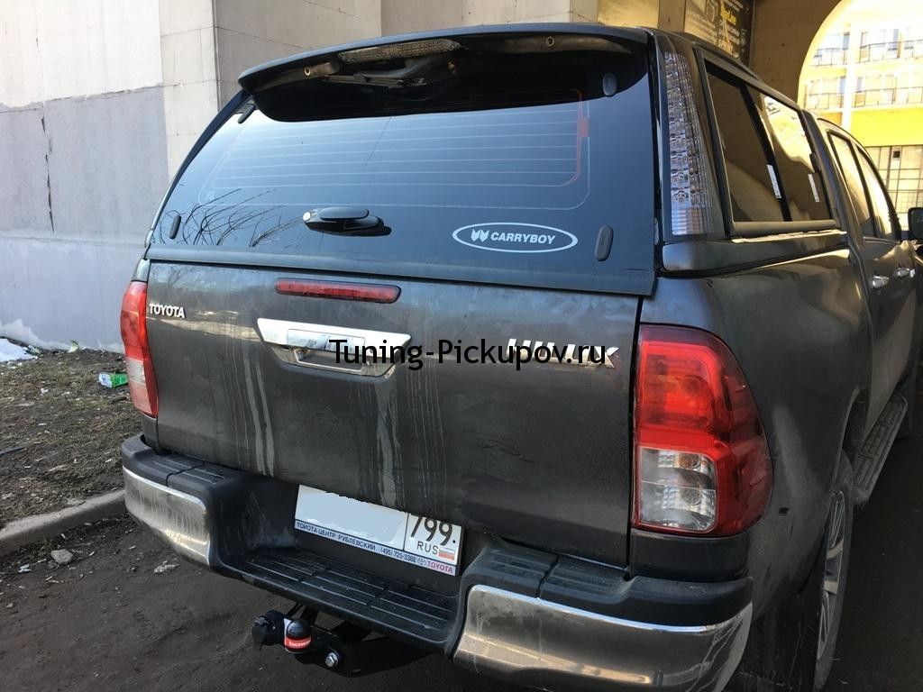 Фаркоп крюк тип F без электрики - Toyota Hilux 2015-2024 - Фаркоп