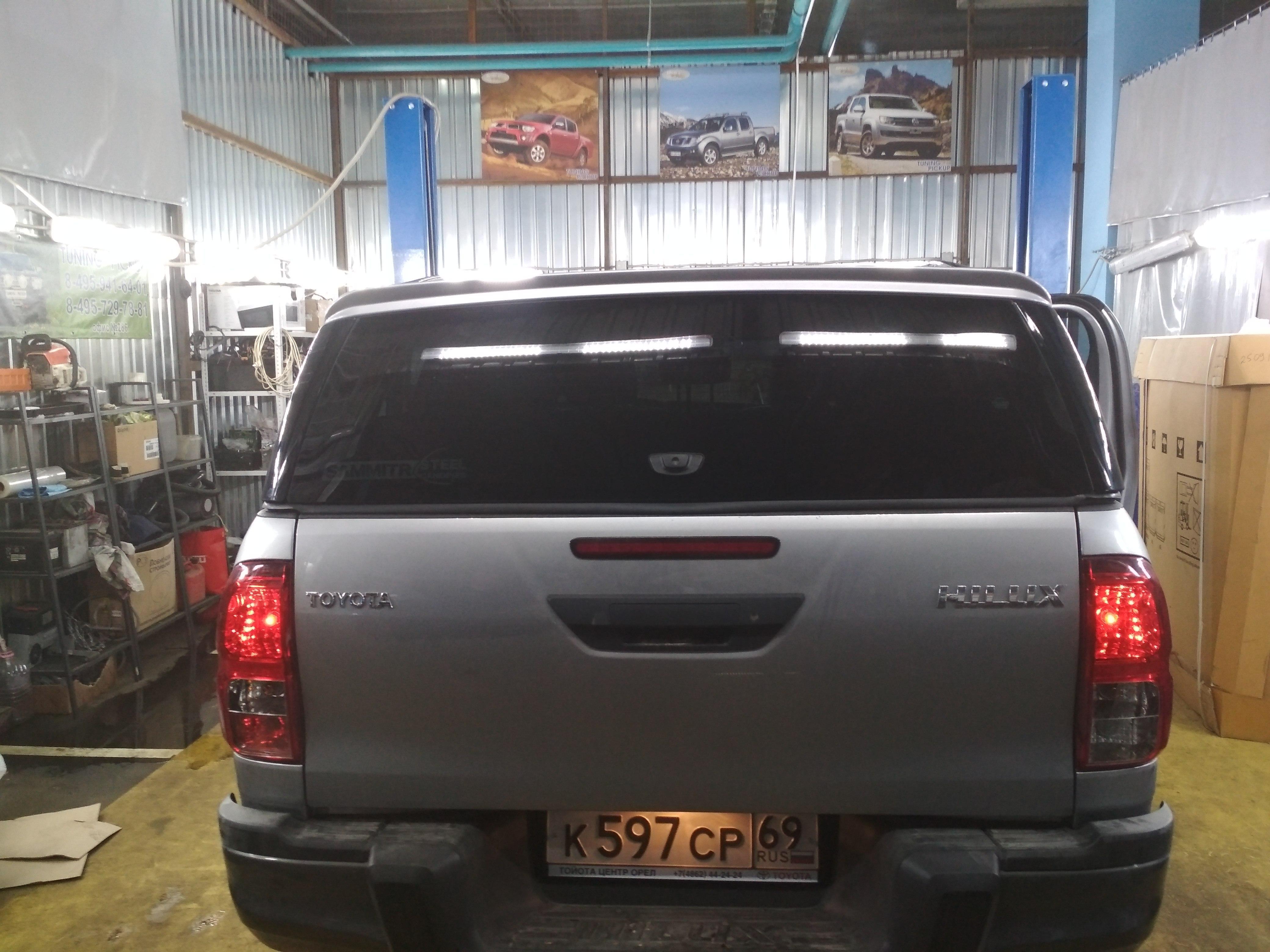 Toyota Hilux / Кунги / Кунг TL-1 (раздвижные окна) Sammitr Тайланд