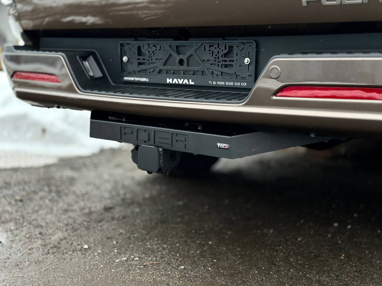 Great Wall / Poer / Фаркоп / Фаркоп для GW Poer (черный)