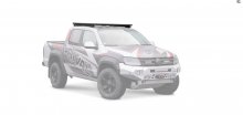 Багажник алюминиевый (платформа с креплением) 1235×1430 - Volkswagen Amarok - Багажник экспедиционный