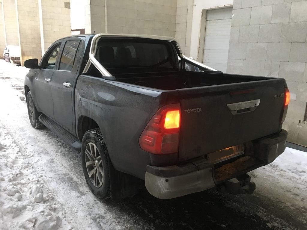 Дуга в кузов (оринал) - Toyota Hilux 2015-2024 - Защитные дуги