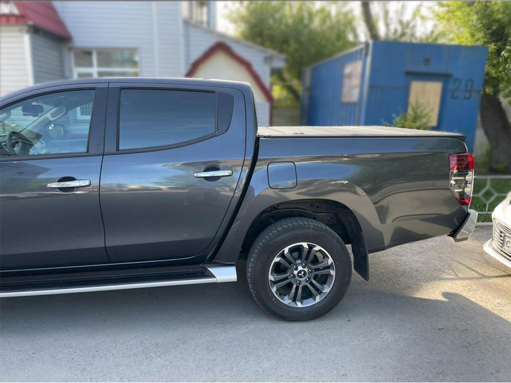 Mitsubishi / L200 2015-2024 / Крышки кузова / 4х секционная алюминиевая крышка PRO