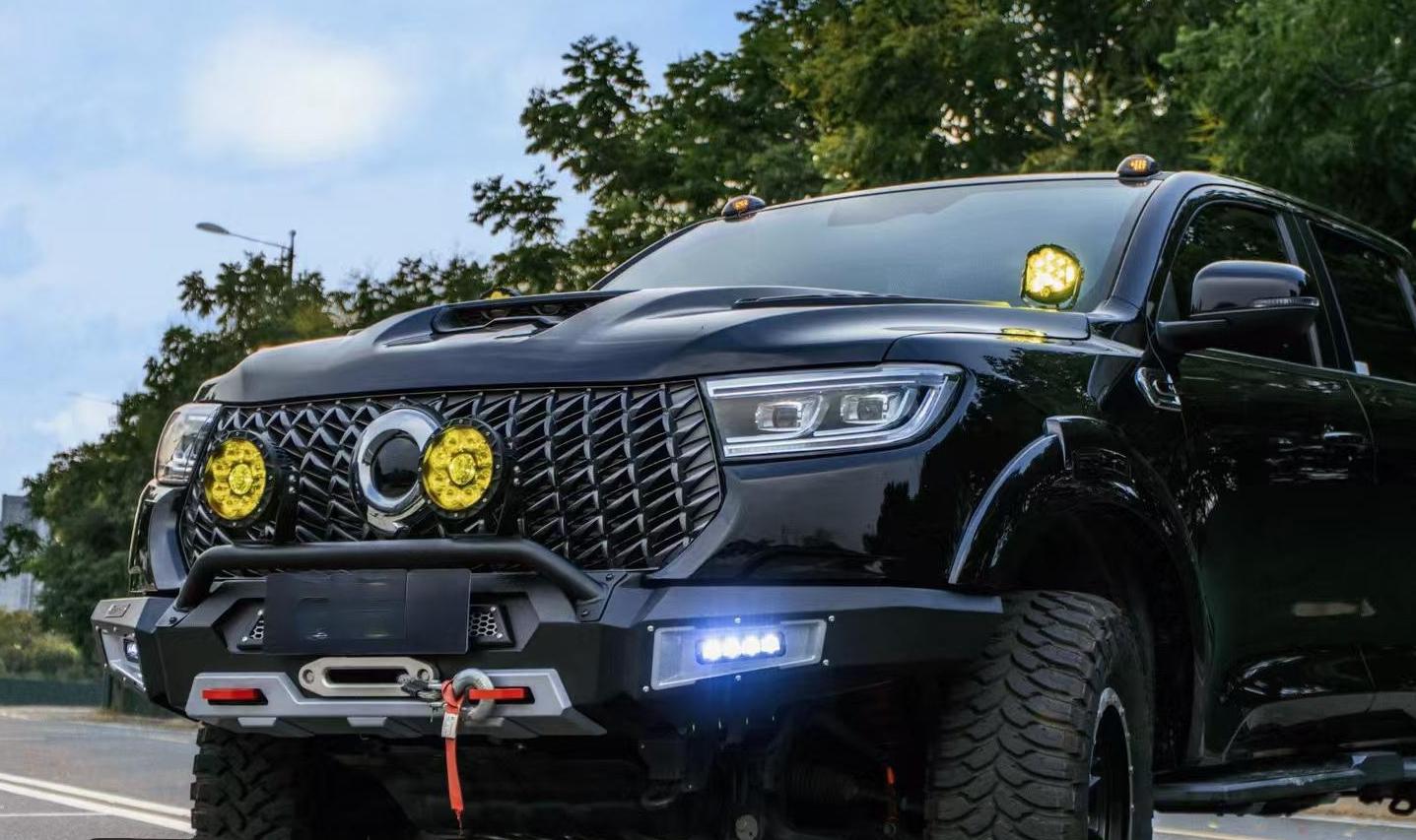 Great Wall / Poer / Бампер передний / GWM POER Передний бампер силовой (Дорестайлинг)