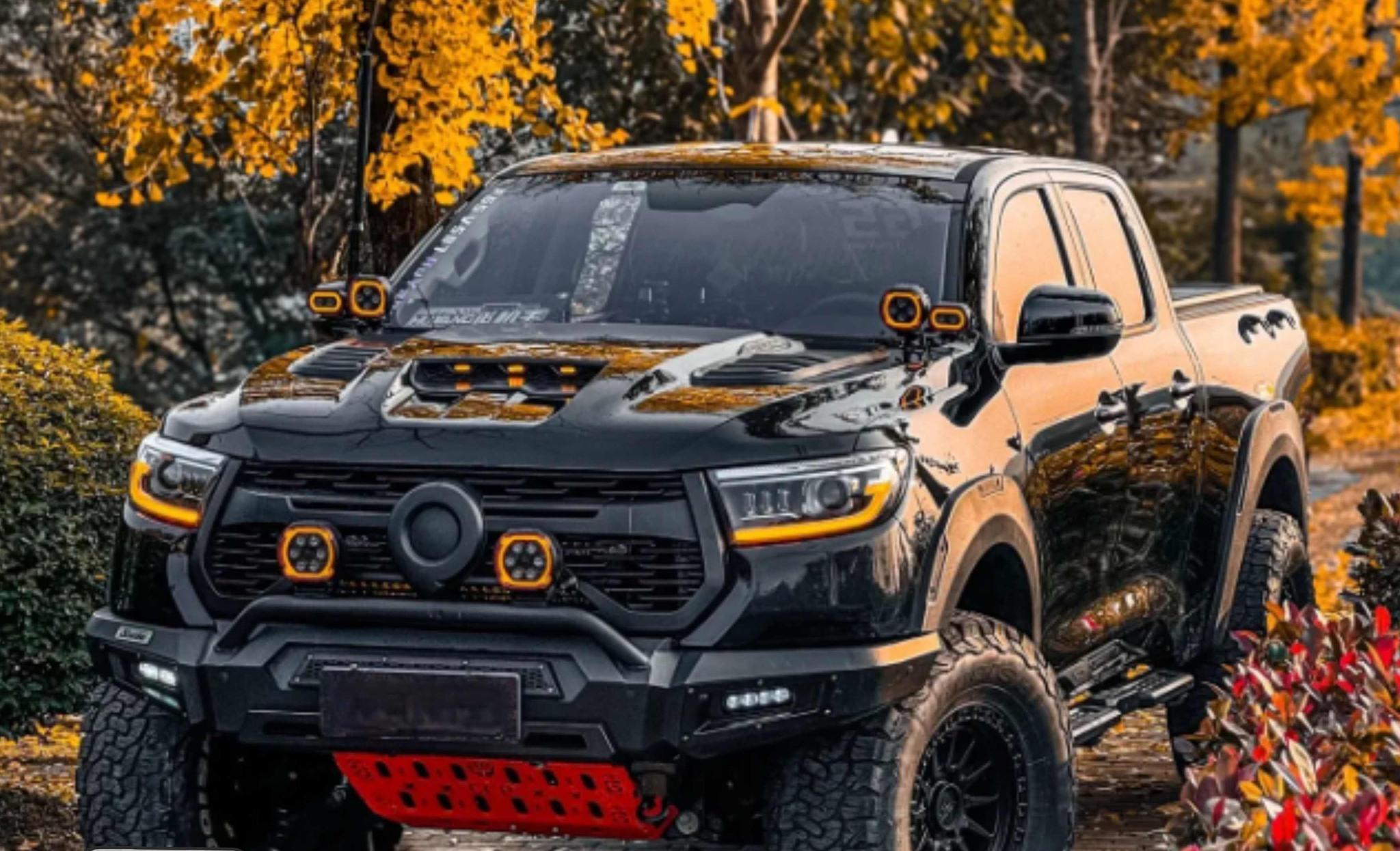 Great Wall / Poer / Бампер передний / GWM POER Передний бампер силовой (Дорестайлинг)